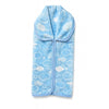 THE LITTLE LOOKERS Zipper Baby Blanket - Soft and Breathable Baby Wrapper, Swaddle for New Born Baby/Infants - Blue