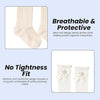 THE LITTLE LOOKERS Socks for Kids | Kid's Compact Cotton Stretch Solid Knee Length Sock | Stylish Socks | No Tightness | Cute Bow Pattern