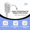 THE LITTLE LOOKERS Cartoon Toothbrush | Soft Bristles for Gentle Clean | Easy To Hold Handle | Manual Toothbrushes for Babies/Kids/Toddlers (Blue)