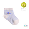 THE LITTLE LOOKERS Cute & Colorful Cotton Baby Socks Set for Baby Boys & Baby Girls (0-3 Months)-Car