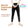 THE LITTLE LOOKERS Girls Leggings, Slim Fit, Stretchable Jegging, Ankle Length - Black