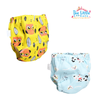 THE LITTLE LOOKERS Potty Training Pants for Babies I Reusable & Waterproof Pull up Underwear | Cloth Diaper for Babies (Pack of 2)