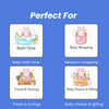 THE LITTLE LOOKERS Microfiber Premium Soft Baby Towel with Cute Embroidery Design | Ultra-Soft & Highly Absorbent | Lightweight & Gentle | Ideal for Newborns & Toddlers (0–2 Years) | Multi-Purpose Use
