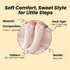 THE LITTLE LOOKERS Socks for Kids | Kid's Compact Cotton Stretch Solid Knee Length Sock | Stylish Socks | No Tightness | Cute Bow Pattern
