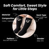 THE LITTLE LOOKERS Socks for Kids | Kid's Compact Cotton Stretch Solid Knee Length Sock | Stylish Socks | No Tightness | High-Top, Bow Pattern