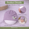 THE LITTLE LOOKERS Baby Turban Cap | Bow Knot Headwear for Newborn Boys & Girls | Soft & Cute Baby Hat | Cap for Babies | Lovely Flower Turban Cap 6 Months - 3 Years