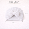 THE LITTLE LOOKERS Baby Turban Cap | Bow Knot Headwear for Newborn Boys & Girls | Soft & Cute Baby Hat | Cap for Babies | Lovely Flower Turban Cap 3-12 Months