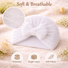 THE LITTLE LOOKERS Baby Turban Cap | Bow Knot Headwear for Newborn Boys & Girls | Soft & Cute Baby Hat | Cap for Babies | Lovely Flower Turban Cap 3-12 Months