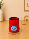 THE LITTLE LOOKERS Bottle Cover for Philips Avent/Wide Neck Feeders Soft Plush Stretchable Baby Feeding Bottle Cover with Easy to Hold Strap (Multicolor, Wide Neck 125ml/4OZ)
