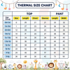 THE LITTLE LOOKERS Kids Woollen Thermal Set – Soft Warm Winter Innerwear for Boys & Girls | Full Sleeve Top & Bottom | Premium Wool Blend Thermals for Kids