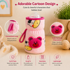 Bottle Covers for Philips Avent/Broad Neck Feeders Soft Plush Stretchable Baby Feeding Bottle Cover with Easy to Hold Strap|Overall Print (Multicolor, Wide Neck 240-330ml/8-11oz)