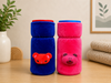 THE LITTLE LOOKERS Bottle Cover for Philips Avent/Wide Neck Feeders Soft Plush Stretchable Baby Feeding Bottle Cover with Easy to Hold Strap (Multicolor, Wide Neck 240-330ml/8-11OZ)