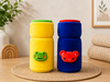 THE LITTLE LOOKERS Bottle Cover for Philips Avent/Wide Neck Feeders Soft Plush Stretchable Baby Feeding Bottle Cover with Easy to Hold Strap (Multicolor, Wide Neck 240-330ml/8-11OZ)