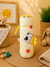 THE LITTLE LOOKERS Bottle Cover for Philips Avent/Wide Neck Feeders Soft Plush Stretchable Baby Feeding Bottle Cover with Easy to Hold Strap Wide Neck 240ml/8OZ ( Pack of 2 )