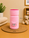 THE LITTLE LOOKERS Bottle Cover for Philips Avent/Wide Neck Feeders Soft Plush Stretchable Baby Feeding Bottle Cover with Easy to Hold Strap (Multicolor, Wide Neck 240-330ml/8-11OZ)