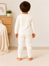 THE LITTLE LOOKERS Kids Woollen Thermal Set – Soft Warm Winter Innerwear for Boys & Girls | Full Sleeve Top & Bottom | Premium Wool Blend Thermals for Kids