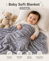 THE LITTLE LOOKERS Baby Blanket – Soft & Breathable Baby Wrapper for Newborns and Infants