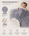 THE LITTLE LOOKERS Baby Blanket – Soft & Breathable Baby Wrapper for Newborns and Infants