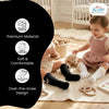 THE LITTLE LOOKERS Socks for Kids | Kid's Compact Cotton Stretch Solid Knee Length Sock | Stylish Socks | No Tightness | High-Top, Bow Pattern