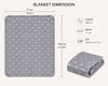 THE LITTLE LOOKERS Baby Blanket – Soft & Breathable Baby Wrapper for Newborns and Infants