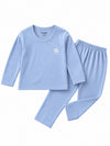 THE LITTLE LOOKERS Kids Woollen Thermal Set – Soft Warm Winter Innerwear for Boys & Girls | Full Sleeve Top & Bottom | Premium Wool Blend Thermals for Kids