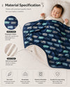 THE LITTLE LOOKERS Baby Blanket – Soft & Breathable Baby Wrapper for Newborns and Infants