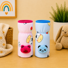 THE LITTLE LOOKERS Bottle Cover for Philips Avent/Wide Neck Feeders Soft Plush Stretchable Baby Feeding Bottle Cover with Easy to Hold Strap Wide Neck 240ml/8OZ ( Pack of 2 )