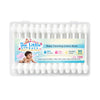 THE LITTLE LOOKERS Baby Safety Cotton Swab | 55 Cotton Buds with Ear Drum Protection | 100% Pure Cotton Swabs | Cotton Buds for Baby Ear Cleaning | Paper Cotton Buds | for Baby & Personal Care
