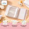THE LITTLE LOOKERS Baby Safety Cotton Swab | 55 Cotton Buds with Ear Drum Protection | 100% Pure Cotton Swabs | Cotton Buds for Baby Ear Cleaning | Paper Cotton Buds | for Baby & Personal Care