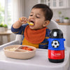 THE LITTLE LOOKERS Sipper for Kids 350ml | Stainless Steel Hot & Cold Sipper Bottle for Baby | Rust-Proof  | Travelling Water Bottle | Ideal Sipper Water Bottle for School Kids | Sipper with Strap