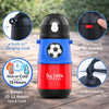 THE LITTLE LOOKERS Sipper for Kids 350ml | Stainless Steel Hot & Cold Sipper Bottle for Baby | Rust-Proof  | Travelling Water Bottle | Ideal Sipper Water Bottle for School Kids | Sipper with Strap