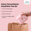 THE LITTLE LOOKERS Milk Powder Dispenser for Baby | for Travel, Outdoor Picnic with Baby Infant | Portable Container for Milk Powder, Snacks, Candy, Fruits | Multi-Functional Container for Kids