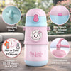 THE LITTLE LOOKERS Sipper for Kids 350ml | Stainless Steel Hot & Cold Sipper Bottle for Baby | Rust-Proof  | Travelling Water Bottle | Ideal Sipper Water Bottle for School Kids | Sipper with Strap