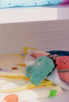 Collapsible Kids Clothing Wardrobe | Cartoon Elephant Print I Portable Waterproof Multipurpose Storage/Adjustable Almirah for Babies