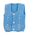 THE LITTLE LOOKERS Sweater/Half Sweater/Hand Knitted Sweater/Bandi/Wollen Vest for New Born Babies/Infants(0-3 Months)