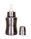 Mastela Thermal Insulation Stainless Steel Baby Feeding Bottle | 304 Food Grade Steel BPA Free Feeder for Newborns/ Babies/ Kids