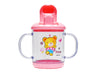 THE LITTLE LOOKERS Premium Quality Bpa Free Unbreakable Sippy Cup (Sipper Mugs for Kids/Children/Babies/Infants) Spout Infant PP/Glass Look Water/Juice Training Sipper Cup with Handles-200ml