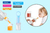 THE LITTLE LOOKERS Baby Dispenser Needle Feeder Medicine Dropper (Blue)