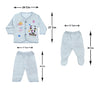 THE LITTLE LOOKERS Top & Pyjama Suit/Warm Suit/Night Suit/Woollen Suit for New Born Babies/Boys/Girls/Infants (0-3 Months)