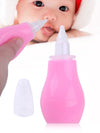 THE LITTLE LOOKERS Baby Nose Cleaner/Nasal Vacuum Sucker Mucus Snot Aspirator for Babies (Pink, Pack of 1)