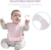 THE LITTLE LOOKERS Disposable/Use & Throw Baby Bibs/Apron for Feeding/Burp/Drool | Stick on Tape Closure| Travel & Eco-Friendly Baby Bibs for Newborns/Infants/Toddlers (Multi -Pack of 30)