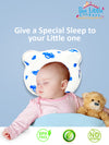 THE LITTLE LOOKERS Memory Foam Pillow Baby Head Shaping Pillow for Preventing Flat Head Syndrome I Ideal for 0 to 12 Months Babies