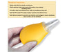 THE LITTLE LOOKERS Baby Nose Cleaner/Nasal Vacuum Sucker Mucus Snot Aspirator for Babies (Yellow, Pack of 1)